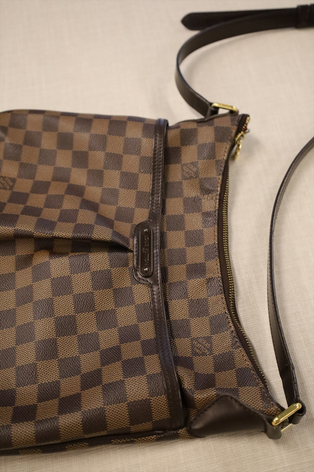 LOUIS VUITTON BLOOMSBURY PM DAMIER EBENE CANVAS