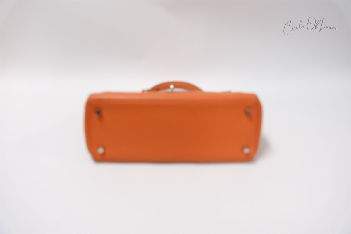 HERMES KELLY 28 TOGO ORANGE SHW