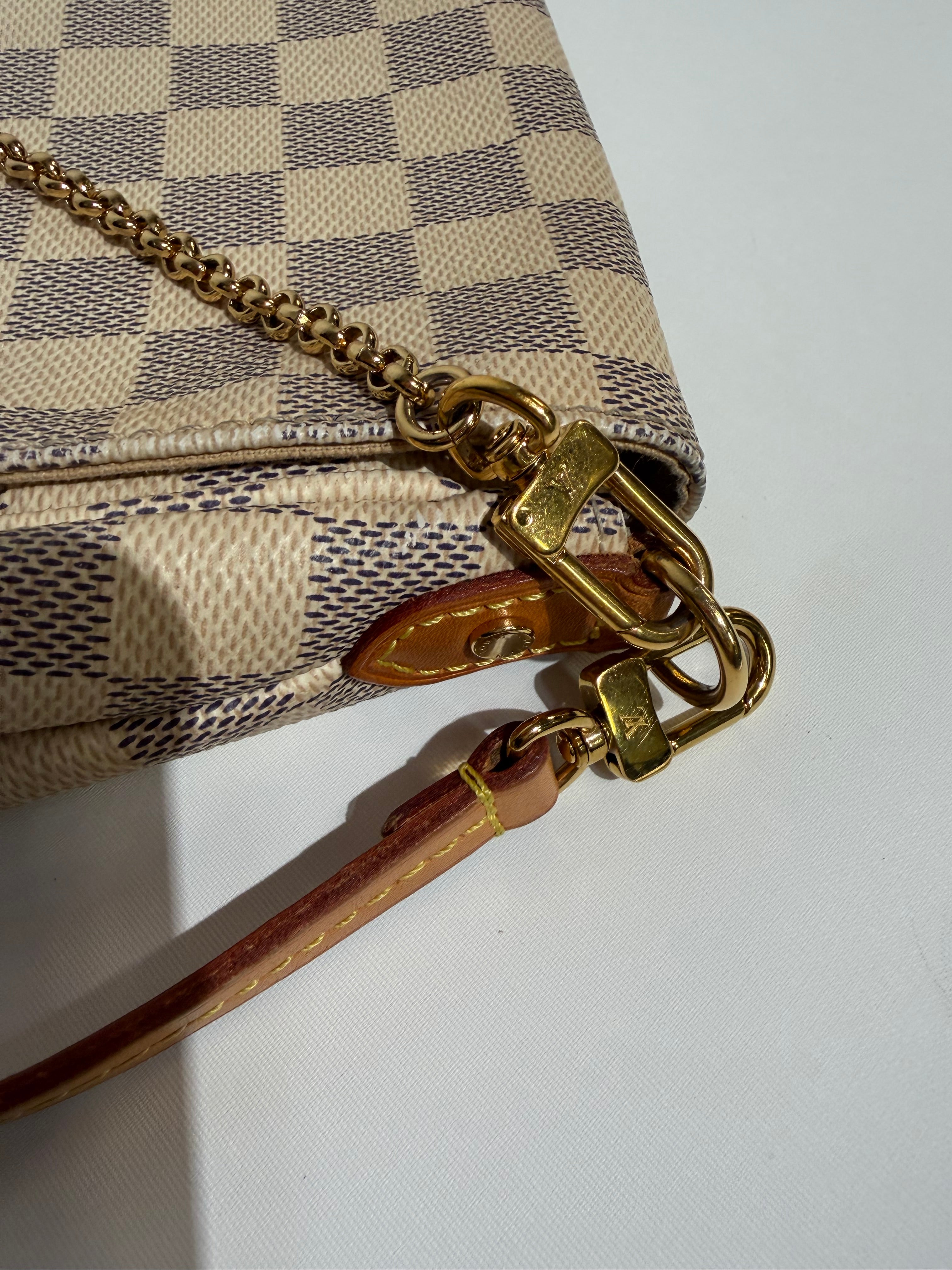 LOUIS VUITTON FAVORITE MM DAMIER AZUR