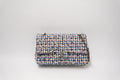 CHANEL CLASIC DOUBLE FLAP TWEED SHW