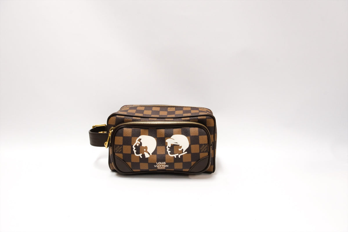 LOUIS VUITTON x NIGO DOPP KIT DAMIER PHRIENDSHIP