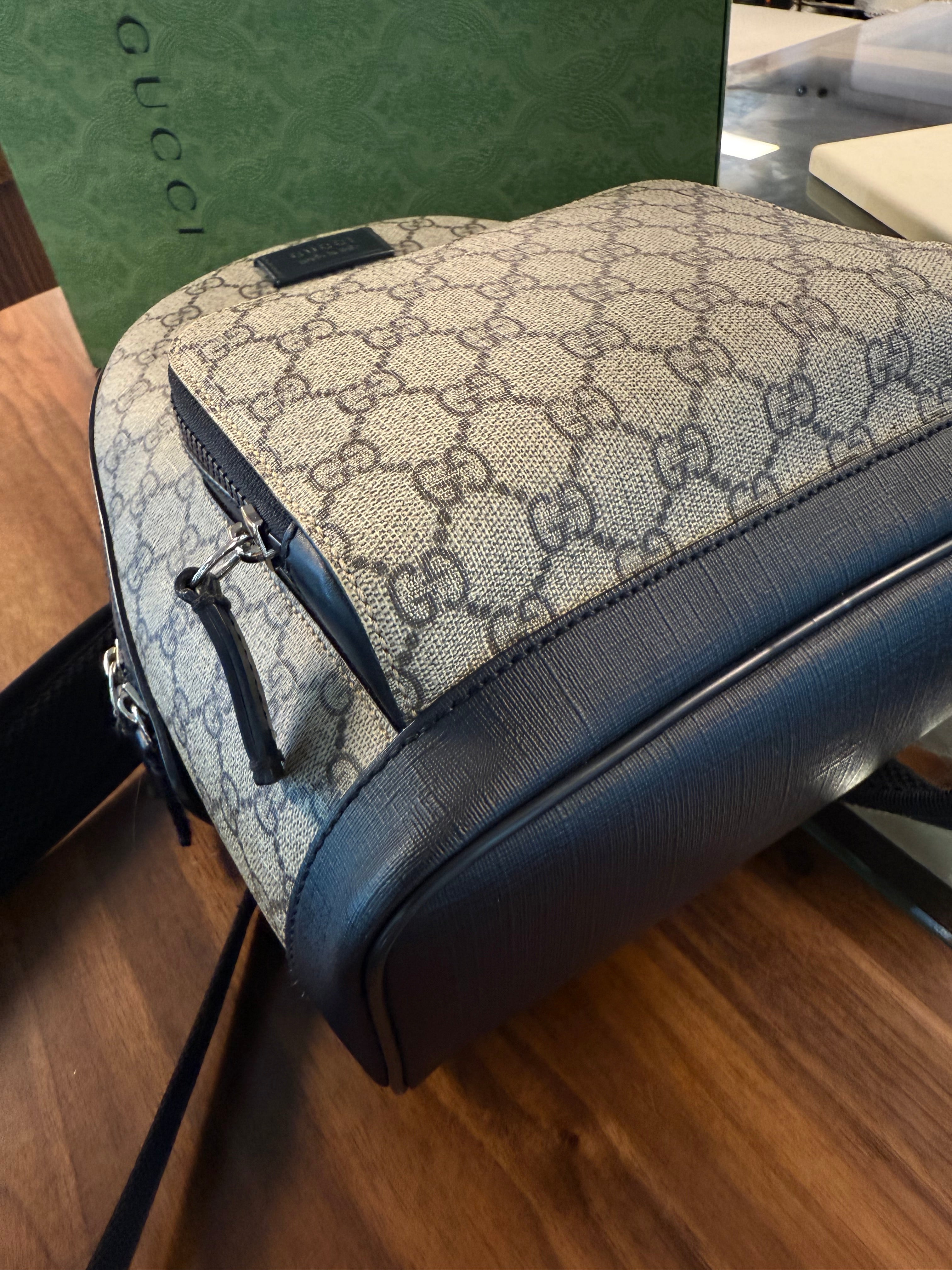 GUCCI SMALL EDEN BACKPACK SUPREME CANVAS