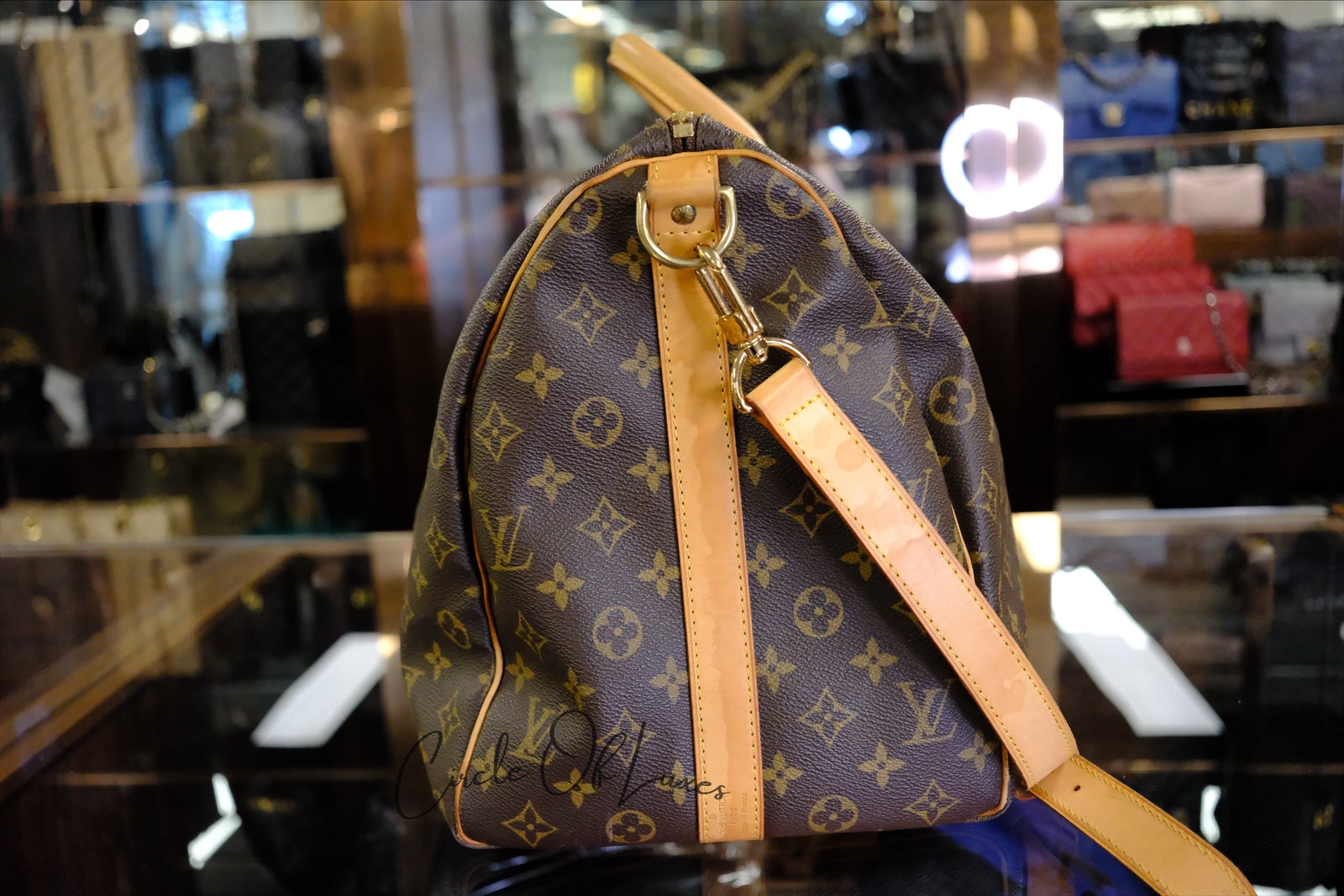 Louis Vuitton Keepall 55 Bandoulière  Monogram