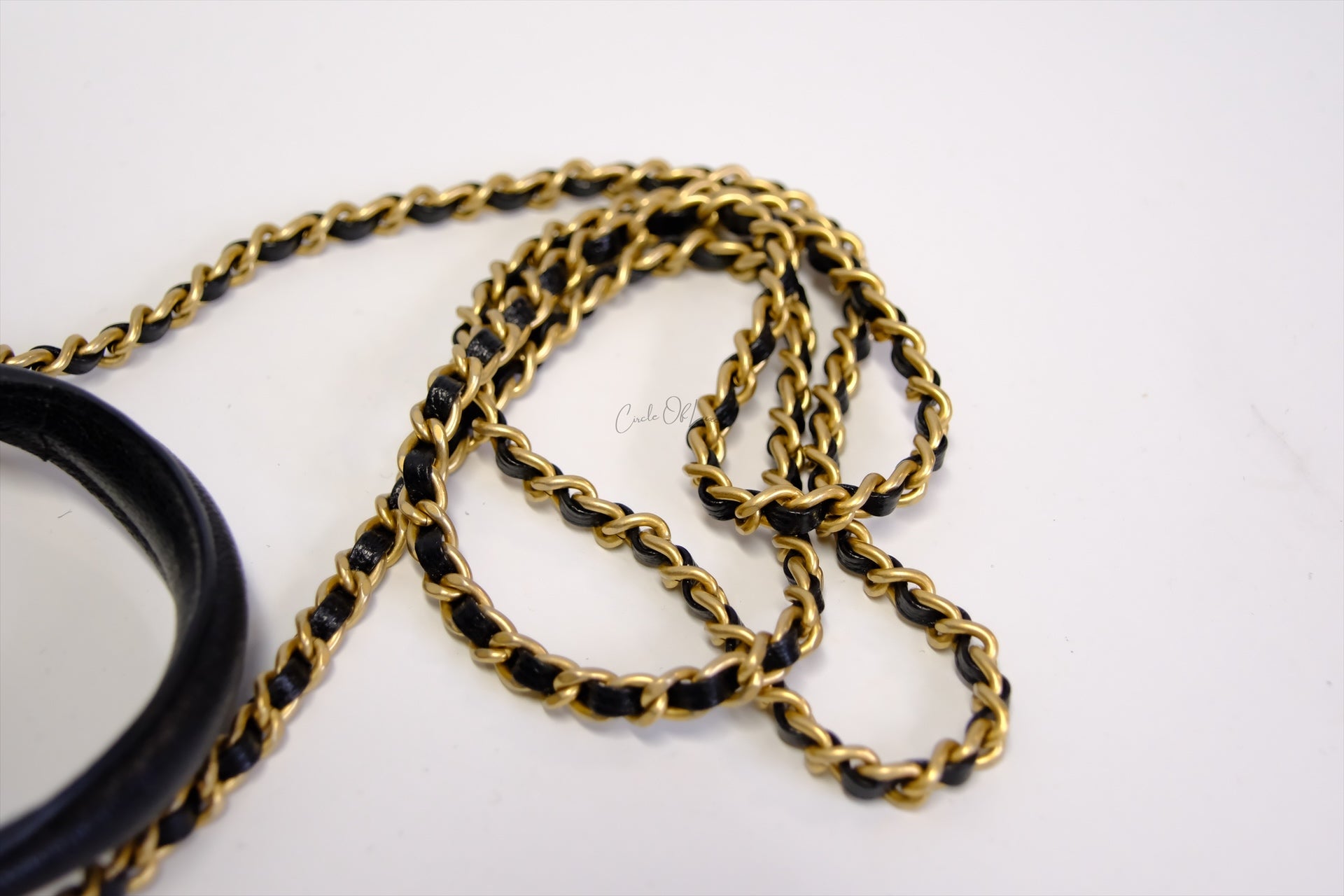 CHANEL MINI RECTANGLE BLACK  GHW