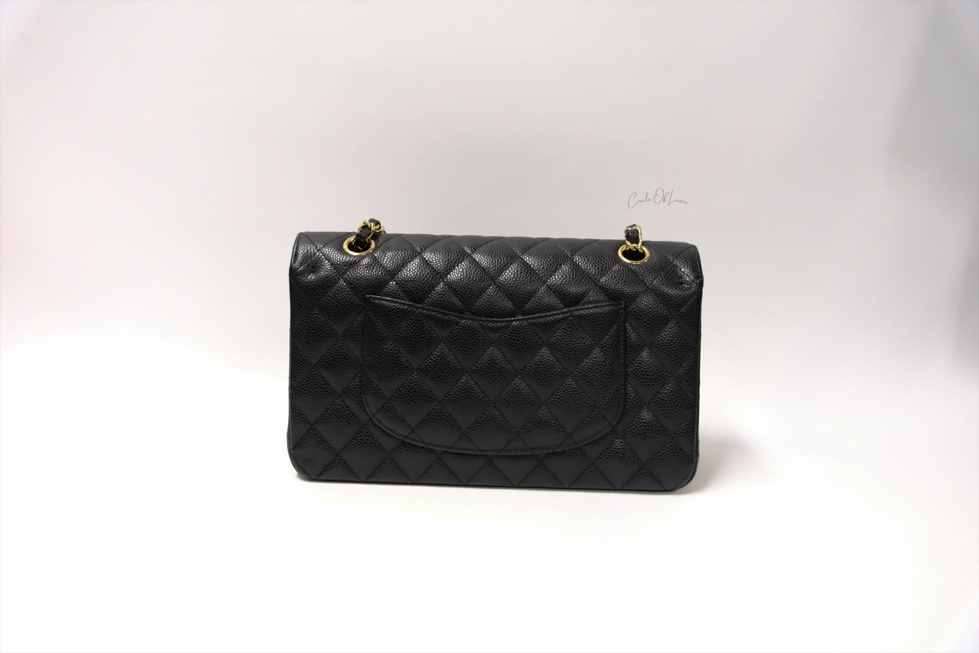 CHANEL CLASSIC BLACK CAVIAR GHW