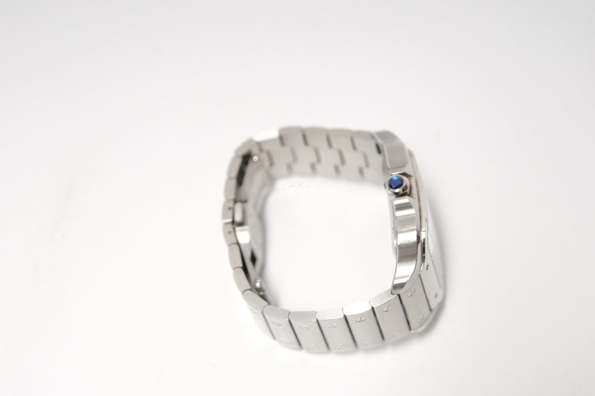 CARTIER SANTOS DE CARTIER WATCH GREEN DIAL