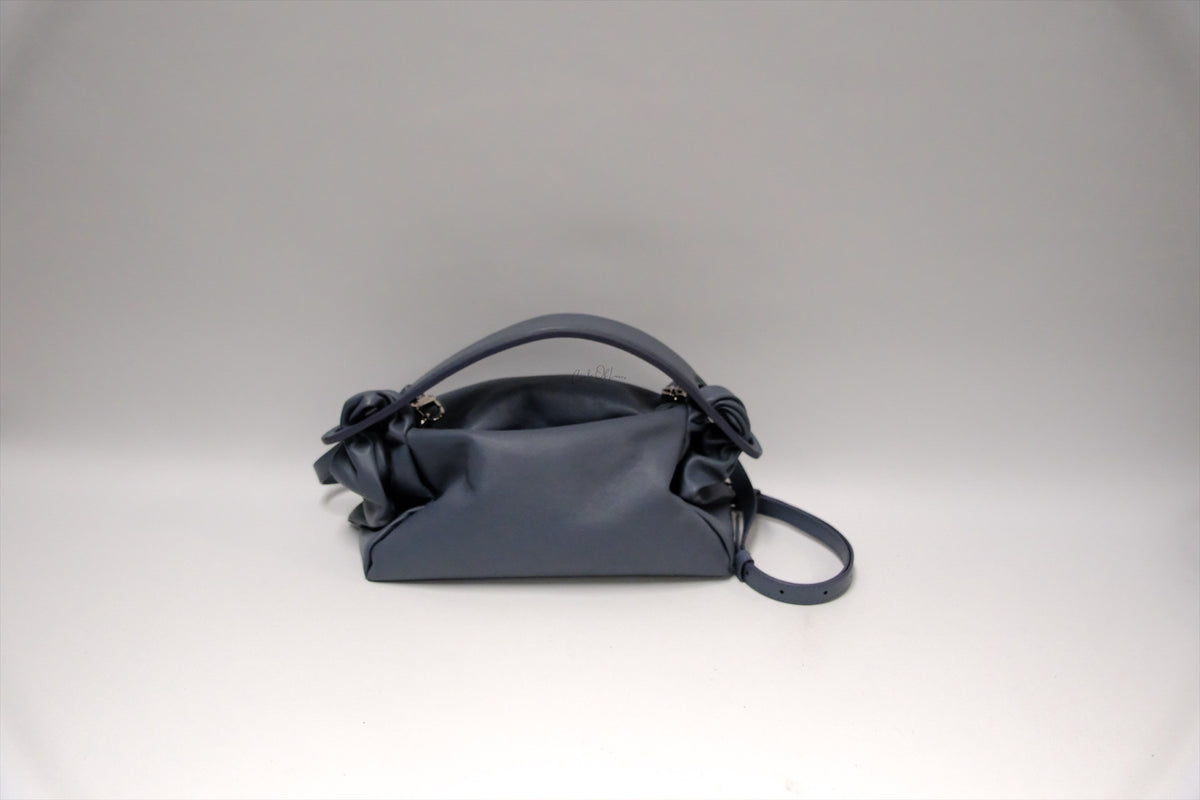 KENZO BLUE/GREY LEATHER BAG