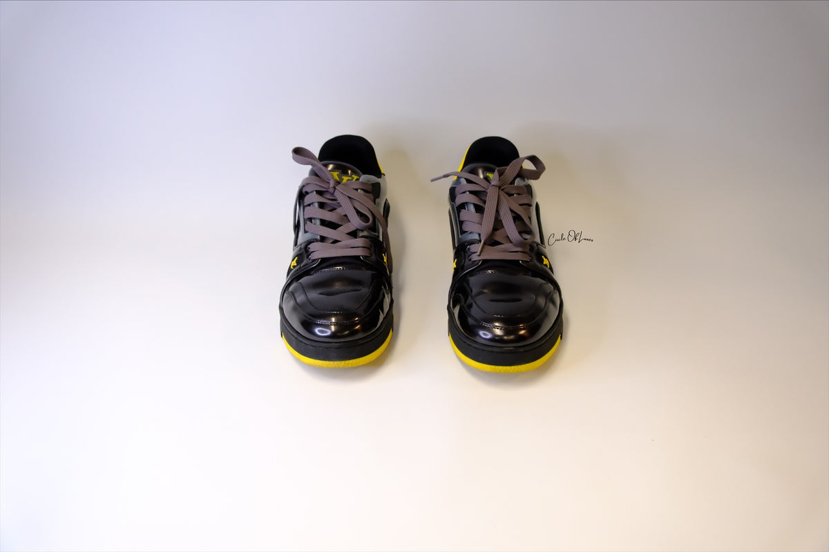 LOUIS VUITTON PATENT TRAINER SNEAKER SIZE