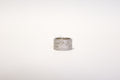 GEORG JENSEN FUSION GOLD DIAMOND 3 PIECE PUZZLE RING SET size 49