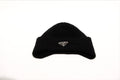 BLACK PRADA BEANNIE SIZE M VIRGIN WOOL