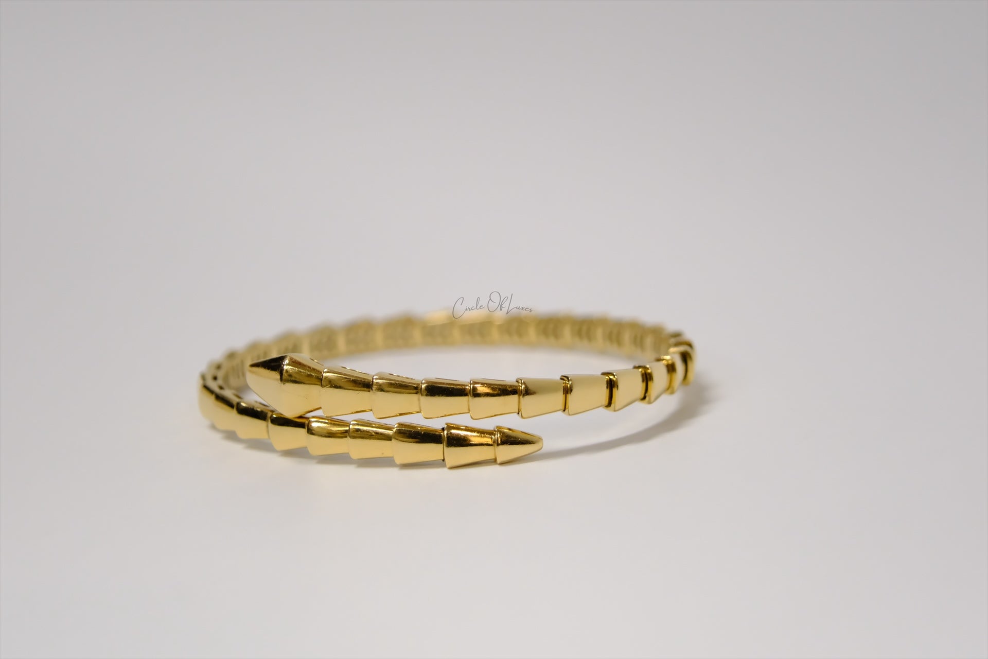 Bvlgari Serpenti Viper Bracelet Yellow Gold size M
