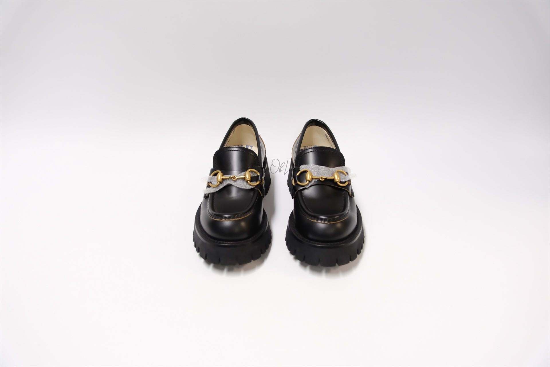GUCCI LOAFER PLATFORM SIZE 34.5