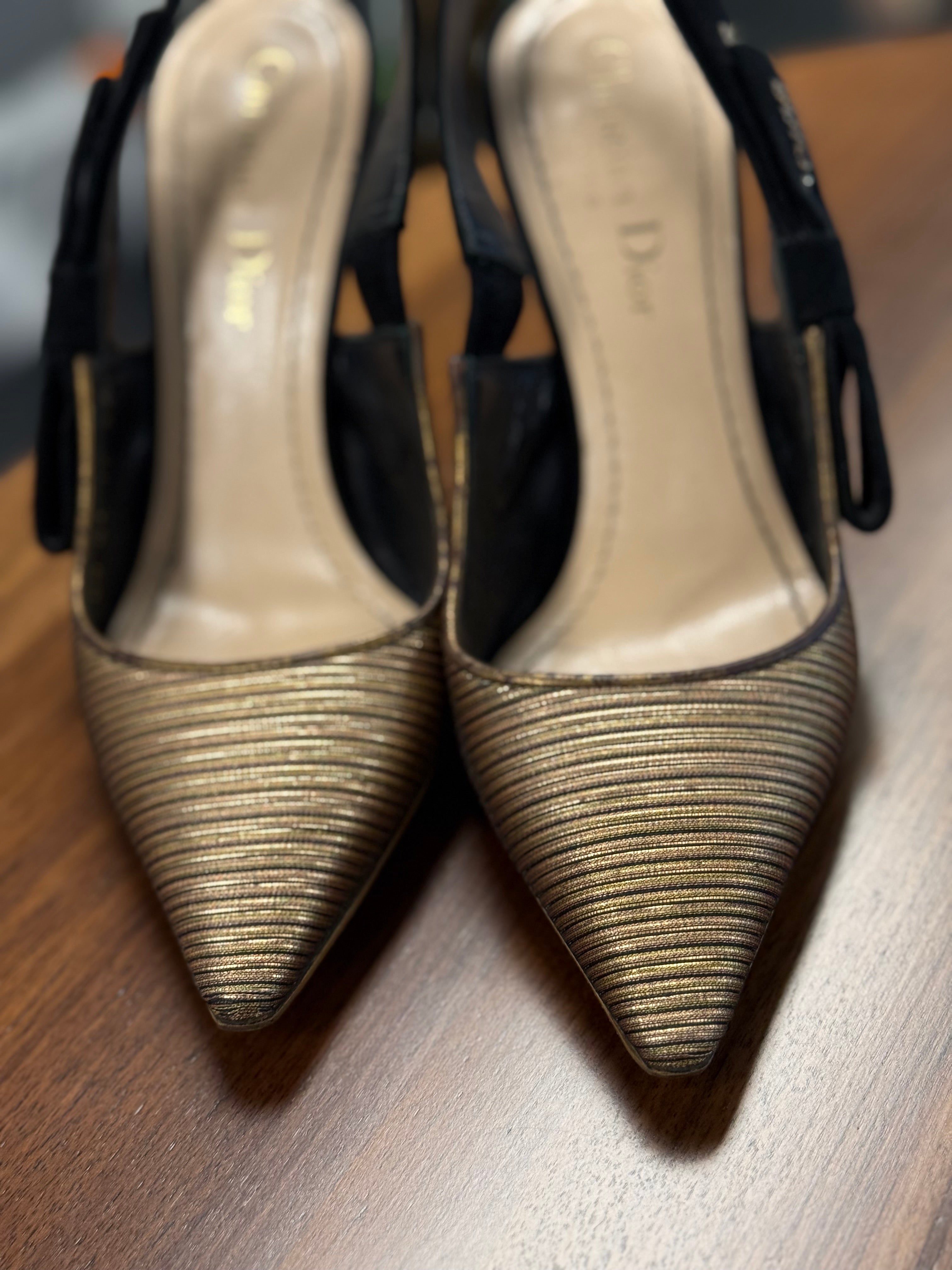 DIOR SLING BACK SHOES SIZE 36