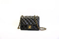 CHANEL MINI SQUARE LAMBSKIN GHW