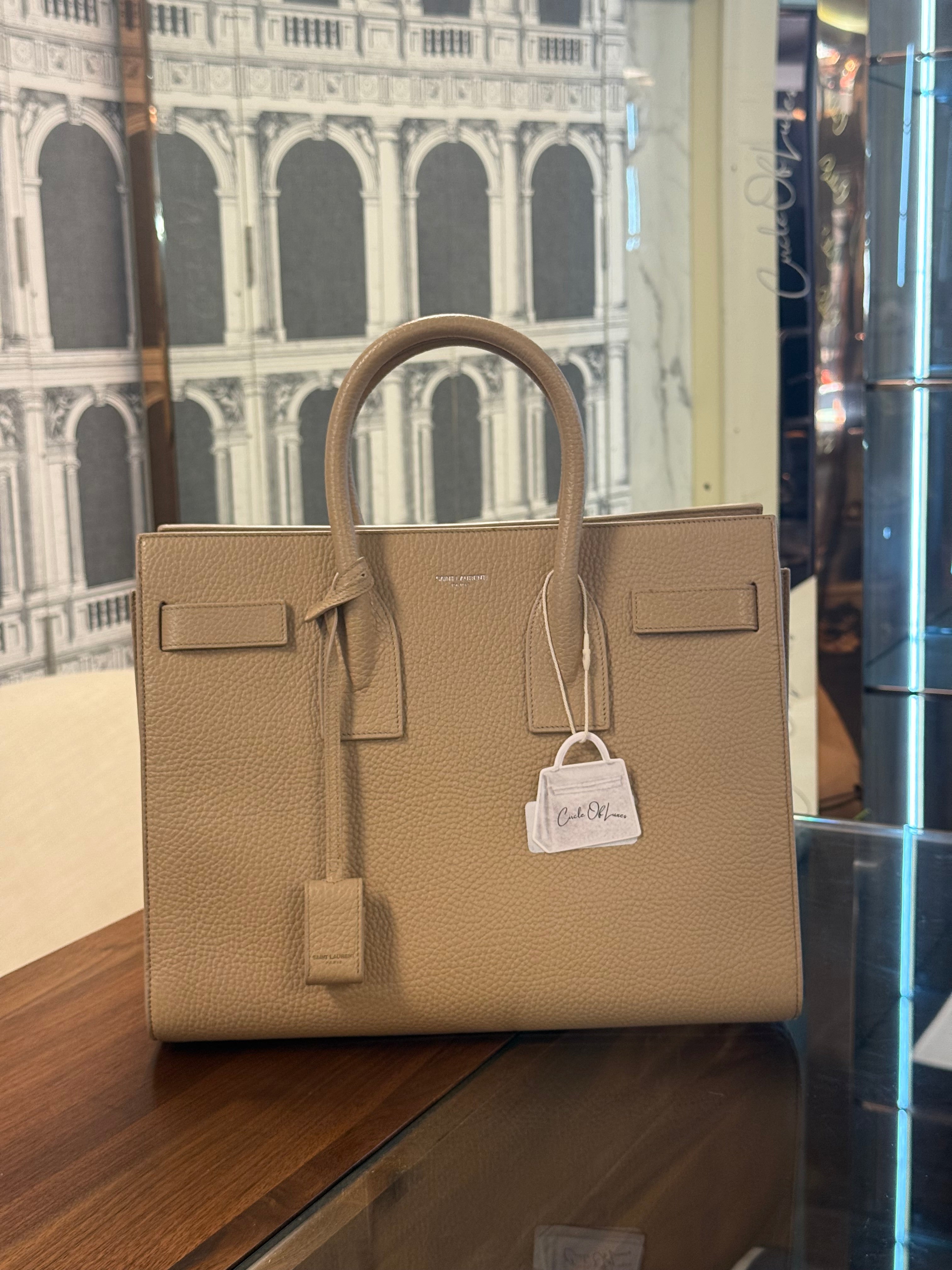 SAINT LAURENT SAC DEJOUR BEIGE