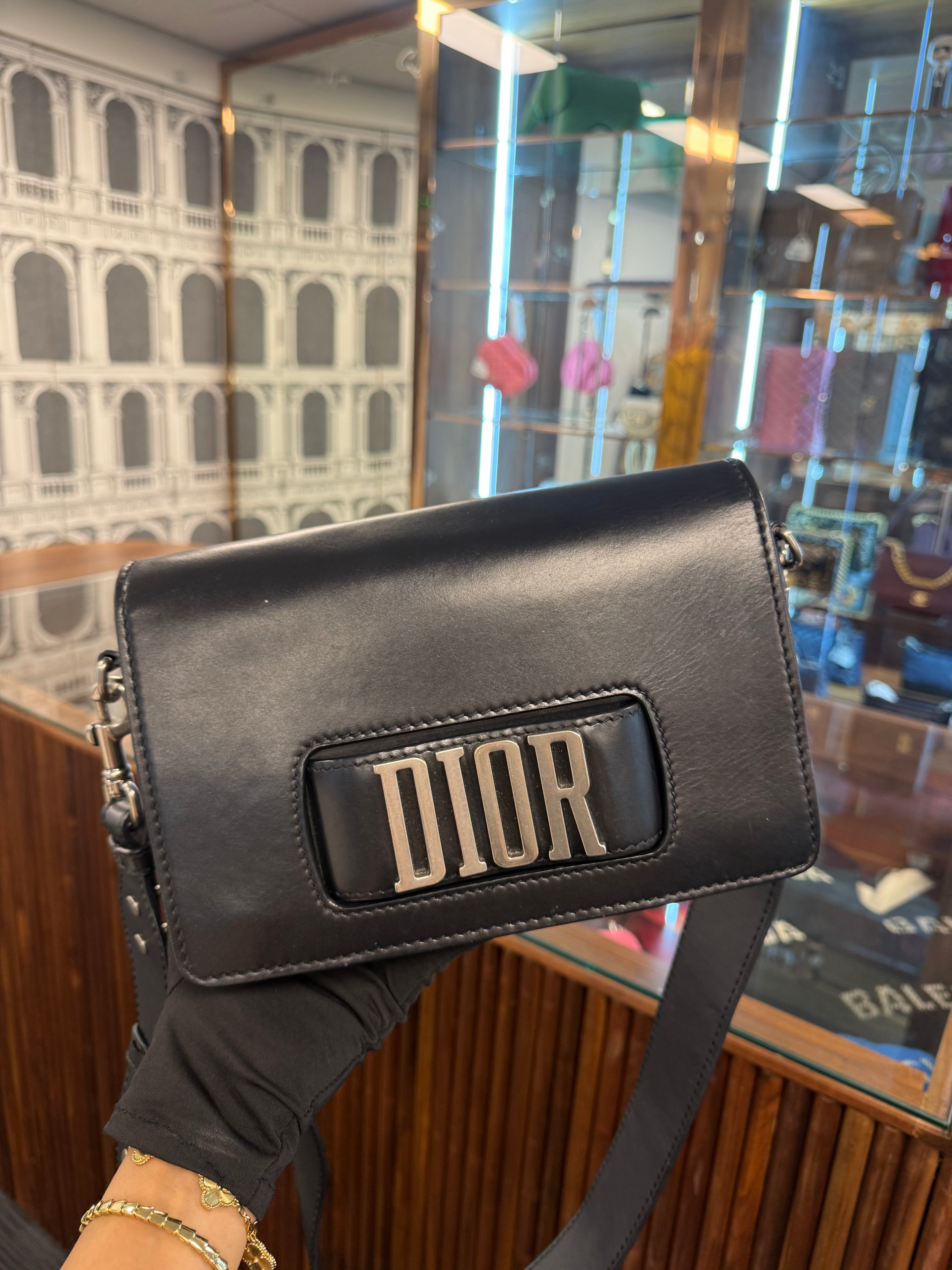 DIOR CALFSKIN EVOLUTION FLAP BAG