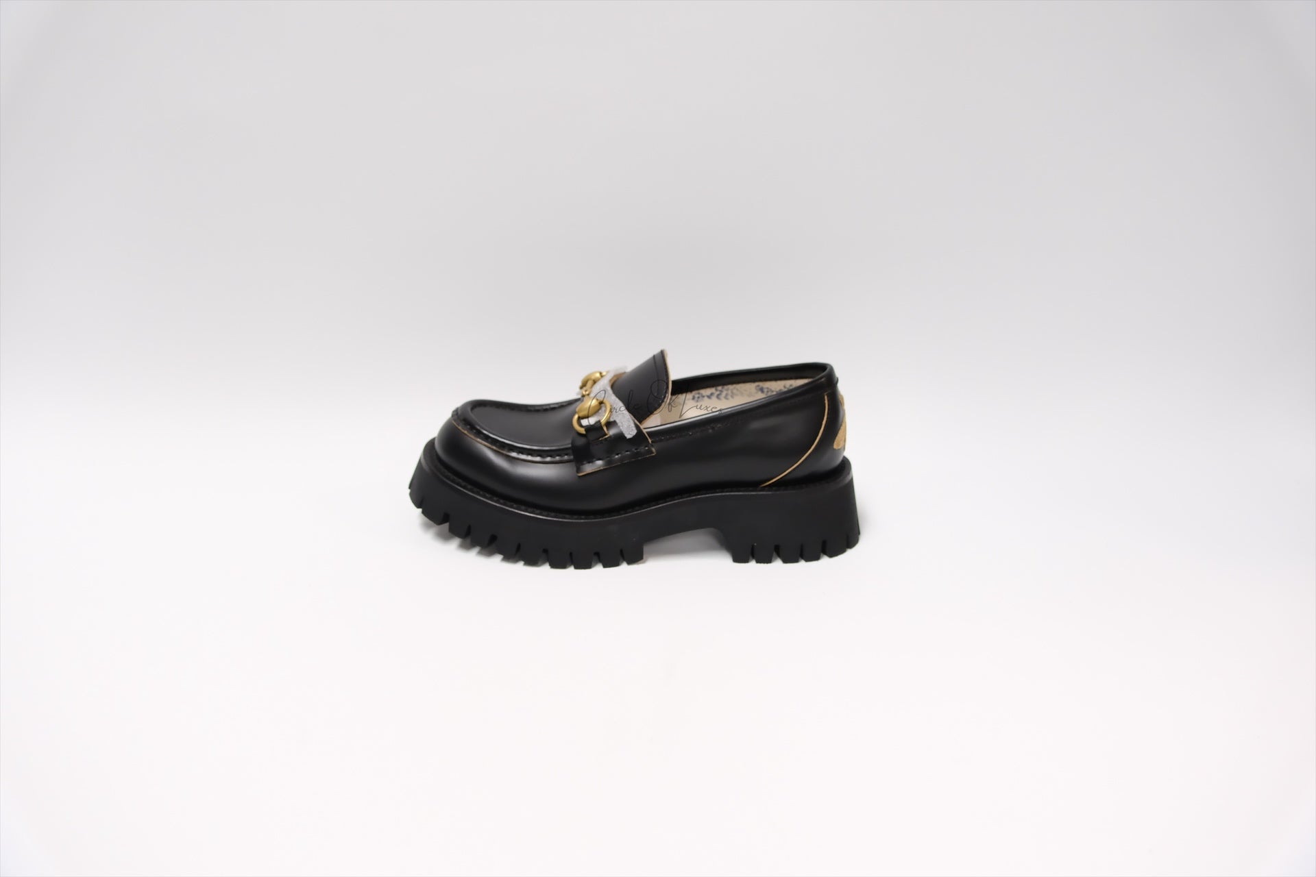 GUCCI LOAFER PLATFORM SIZE 34.5