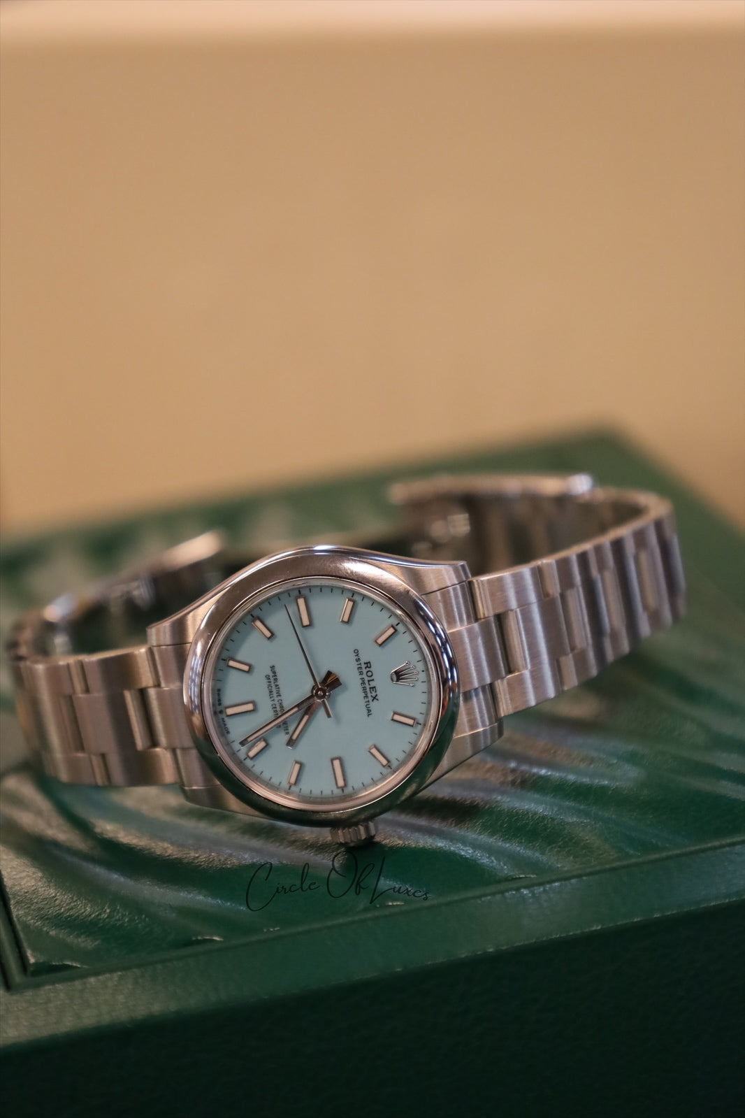 ROLEX  TIFFANY OYSTER PERPETUAL 31mm