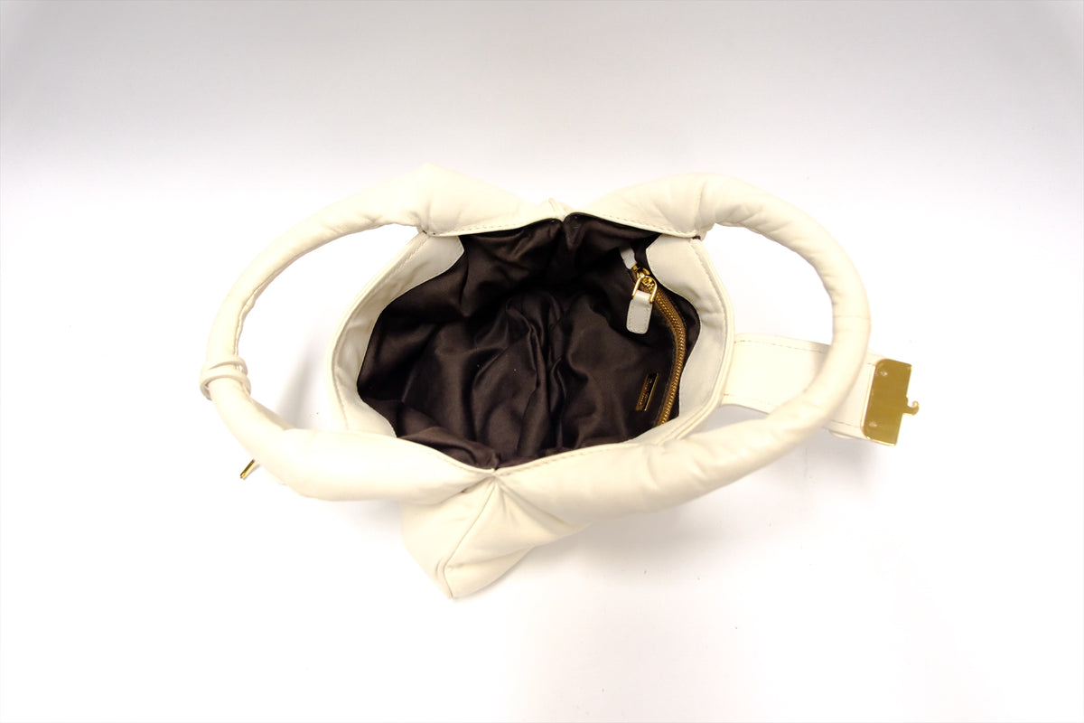 MIU MIU NAPPA LEATHER HOBO BAG