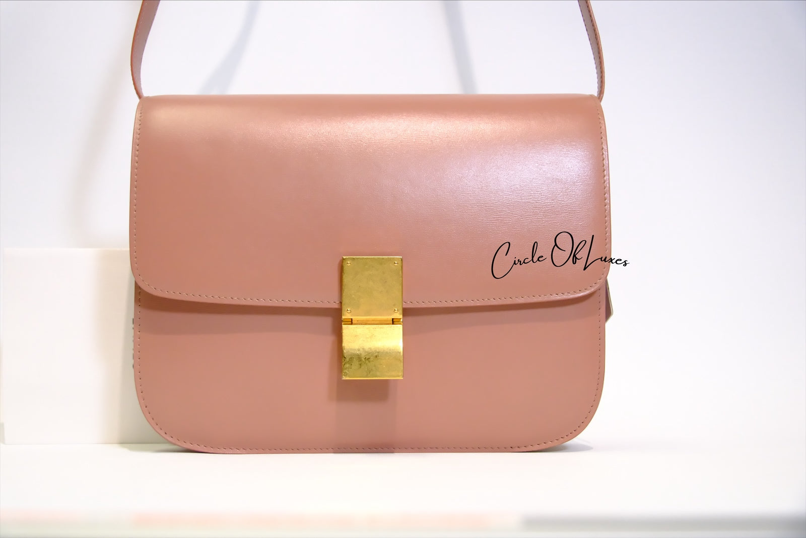 CELINE BOX ROSE PINK MEDIUM