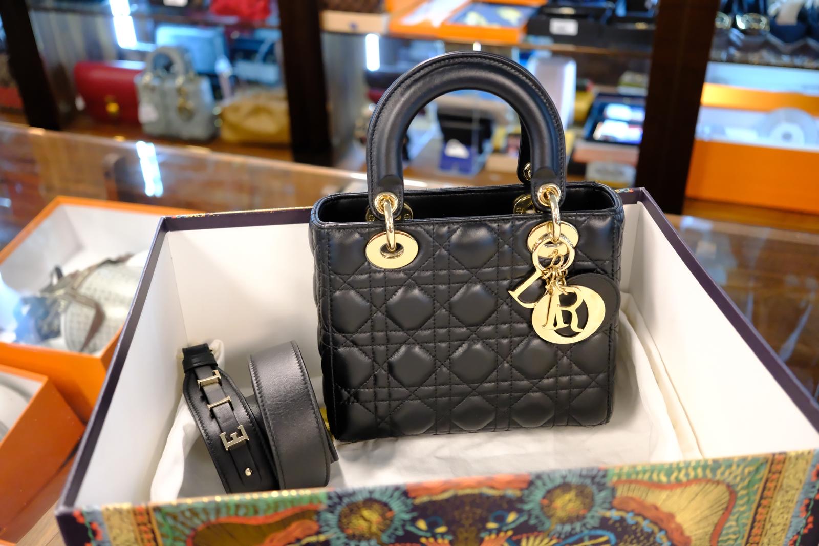 CHRISTIAN DIOR LADY DIOR MY ABCDIOR BAG GHW