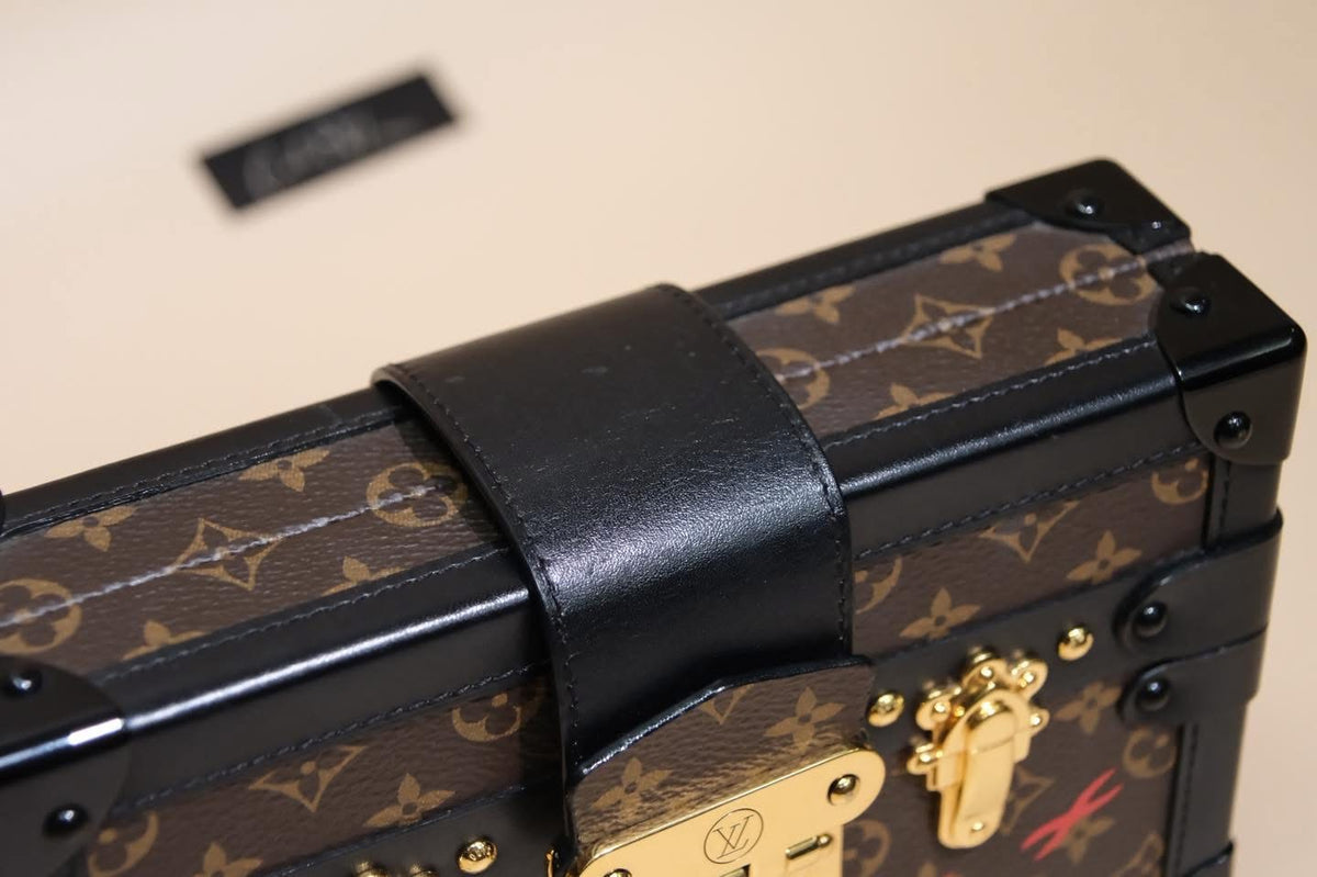 LOUIS VUITTON PETITE MALLE TRUNK MONOGRAM