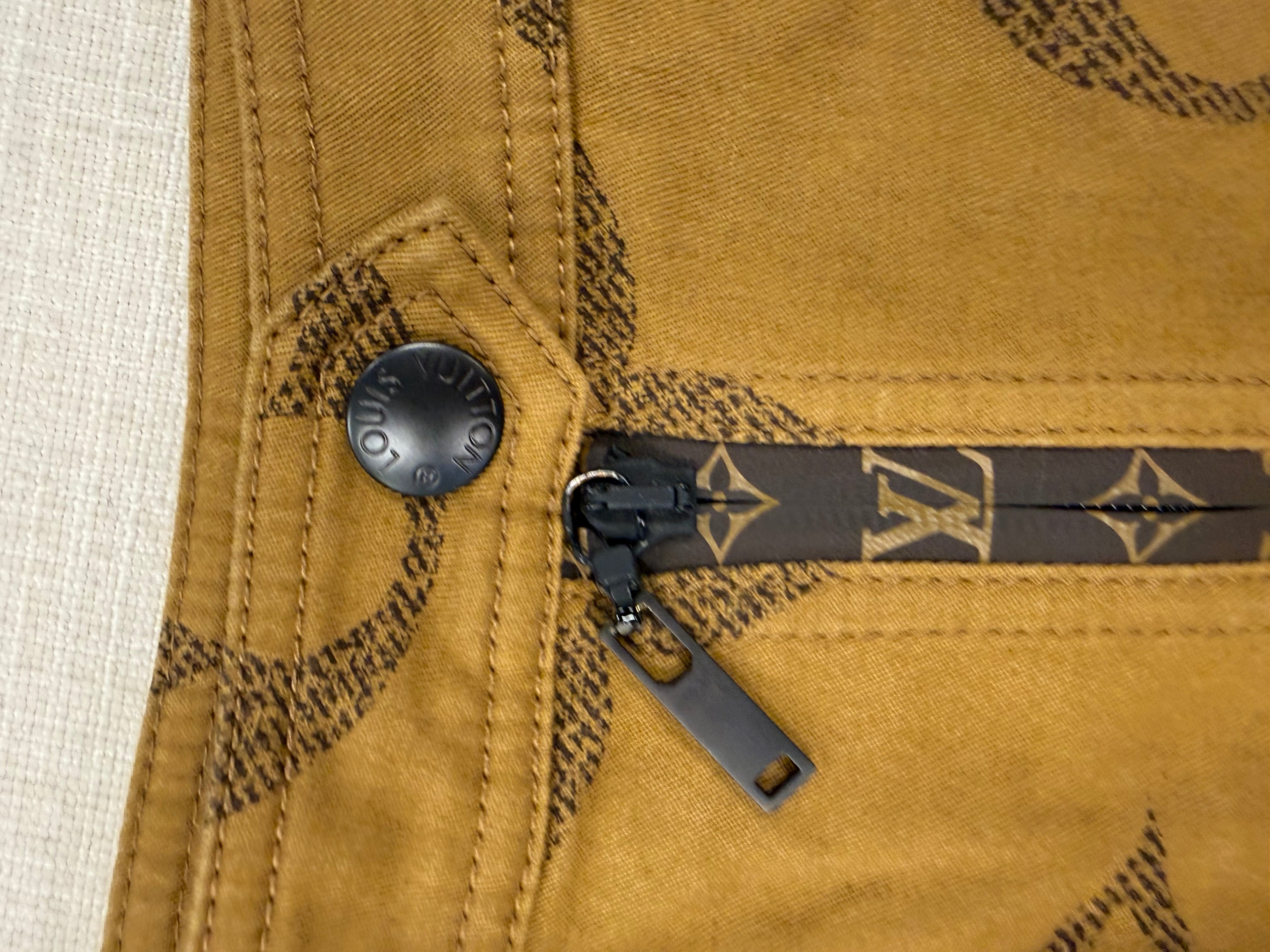 LOUIS VUITTON MONOGRAM SKIRT 38