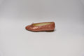 CHANEL BALLETS PINK PATENT BALLERINA SIZE 35.5