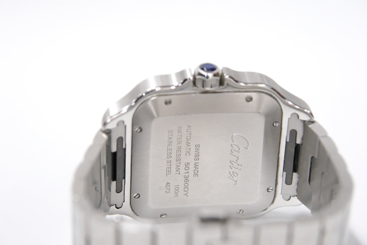 CARTIER SANTOS DE CARTIER WATCH GREEN DIAL