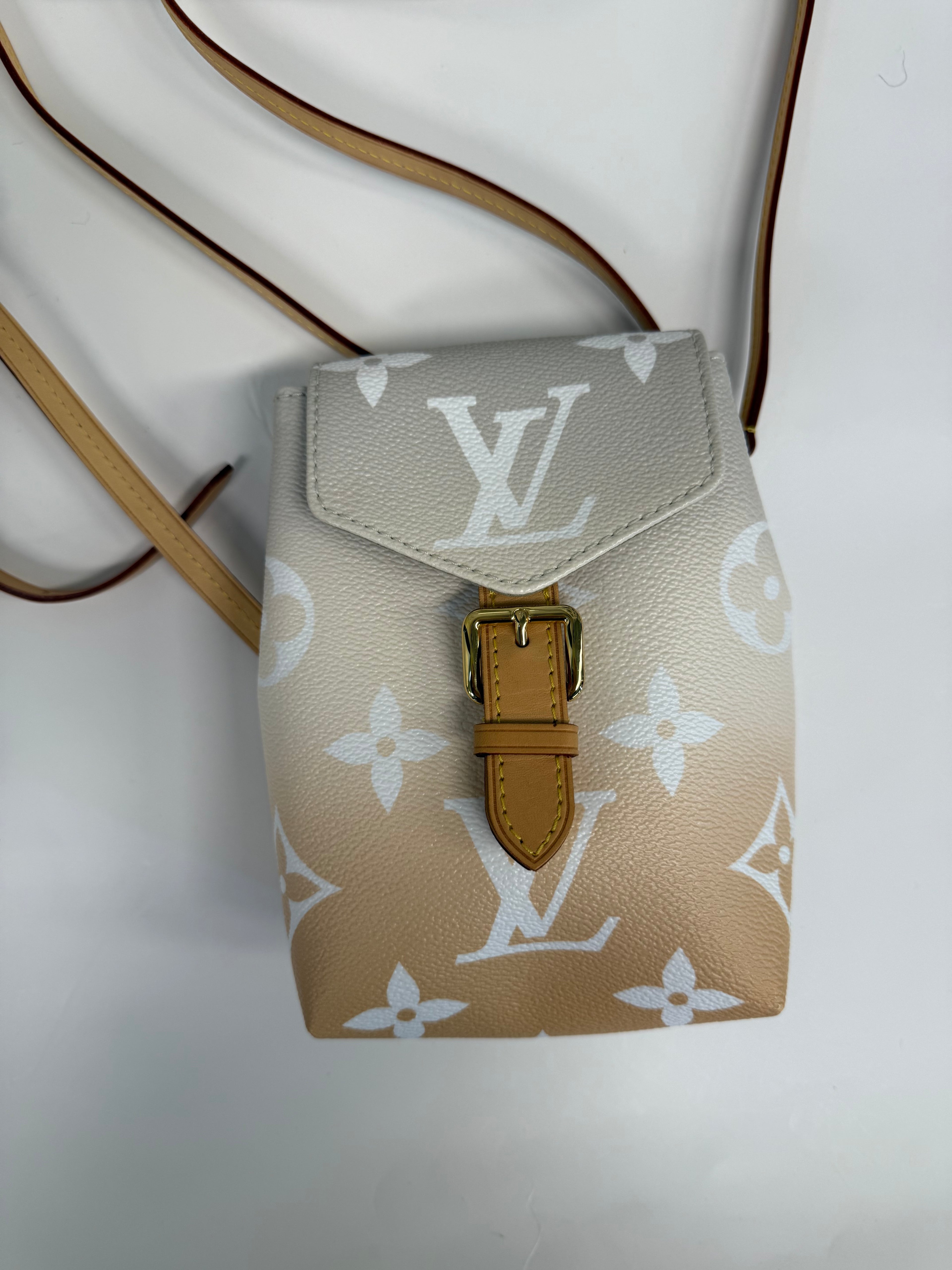 LOUIS VUITTON TINY BACKPACK MONOGRAM GIANT BY THE POOL