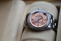 CHANEL J12 CHROMATIC PINK DIAL DIAMOND WATCH 33 MM