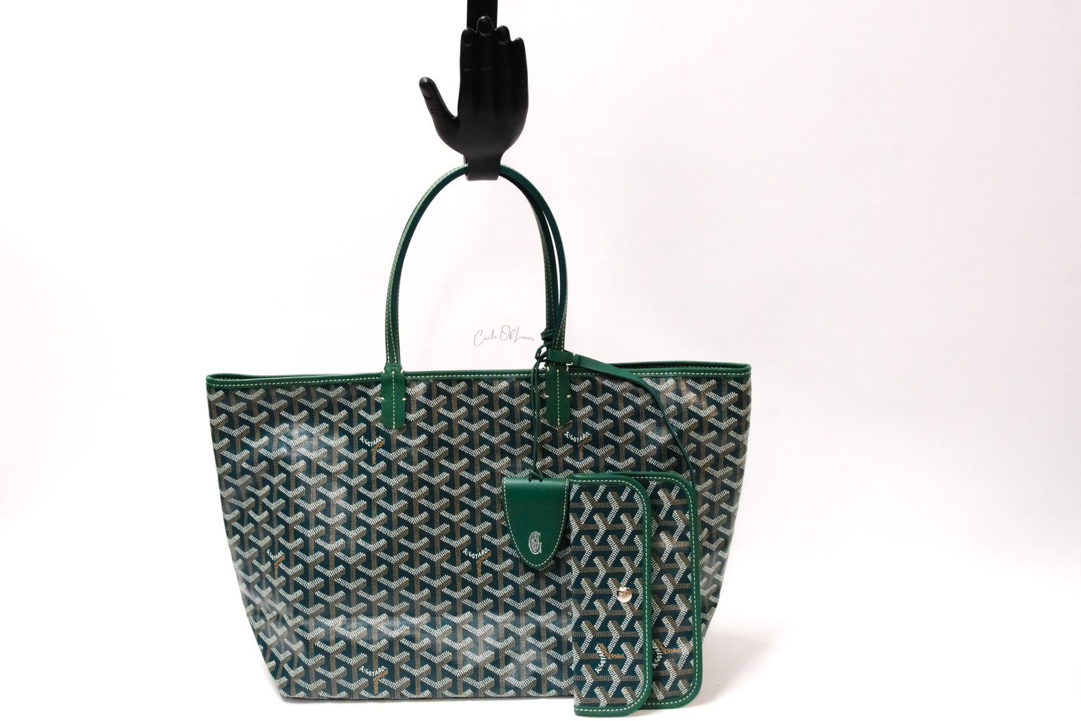 GOYARD SAINT LOUIS PM WITH CLIP