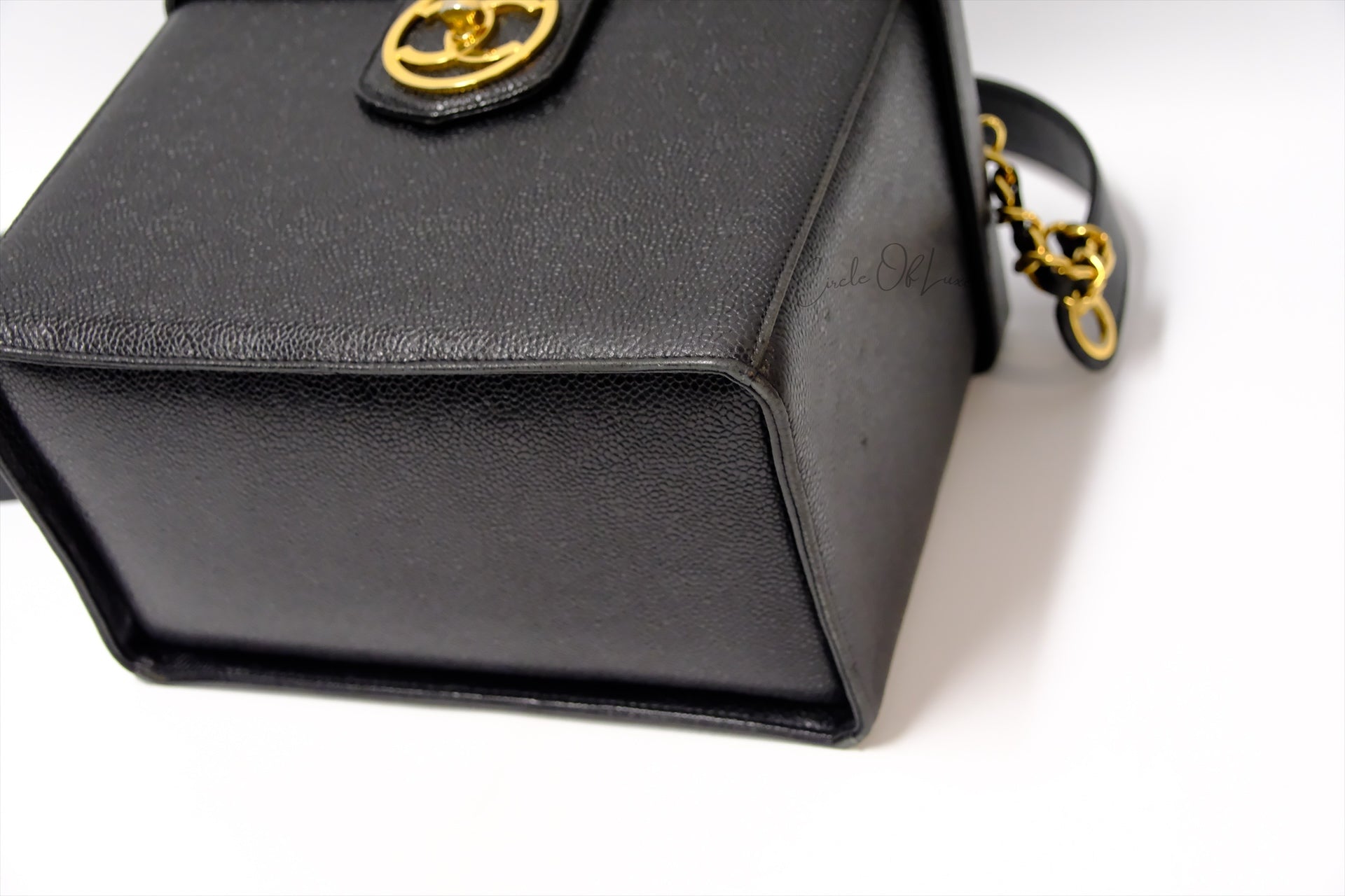 CHANEL VINTAGE VANITY SHOULDER BAG
