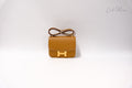 HERMES CONSTANCE MINI GOLD ON GHW