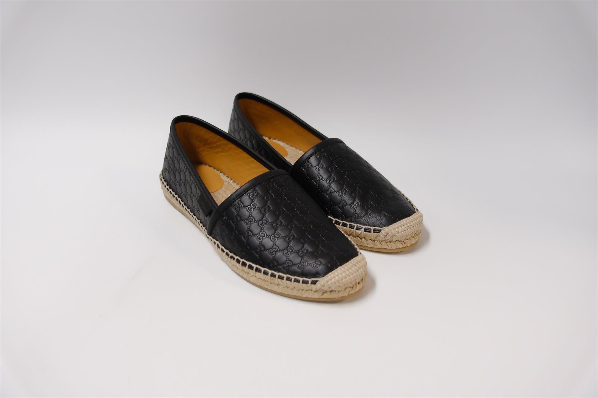 GUCCI ESPADRILLES BLACK 37