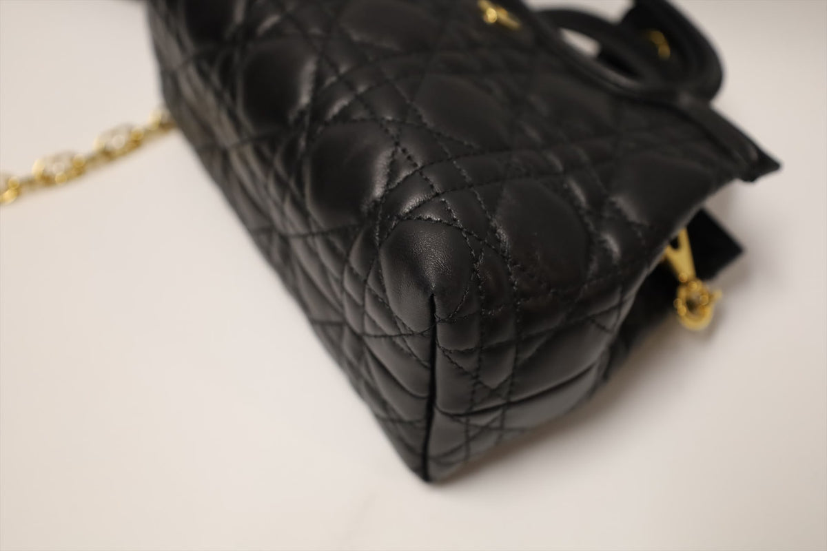 DIOR JOLIE MINI TOP HANDLE GHW