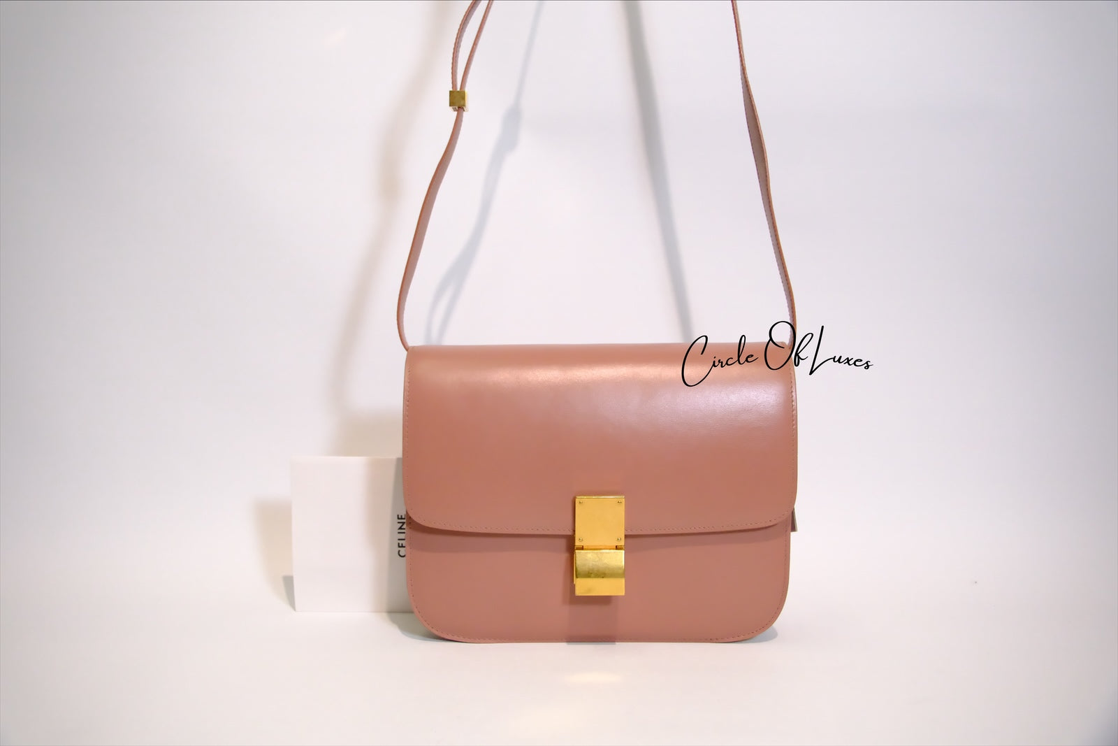 CELINE BOX ROSE PINK MEDIUM