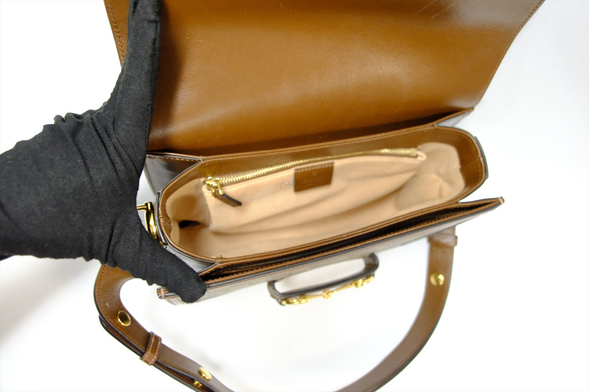 GUCCI HORSEBIT 1955 MEDIUM CANVAS GG SUPREME