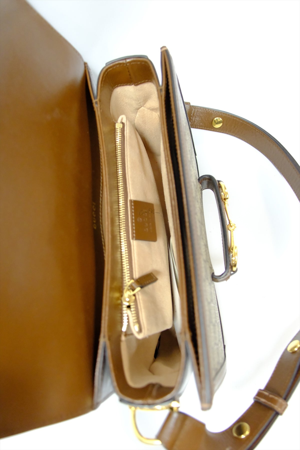 GUCCI HORSEBIT 1955 MEDIUM CANVAS GG SUPREME