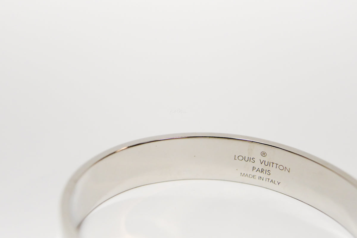 Louis Vuitton x Nigo Squared Strass Bracelet Silver in Silver Metal with Silver tone