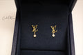 LOUIS VUITTON ILLDYE BLOSSOM EARRING STUD YELLOW GOLD DIAMOND