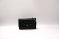 CHANEL  BLACK WALLET ON CHAIN CAVIAR SHW