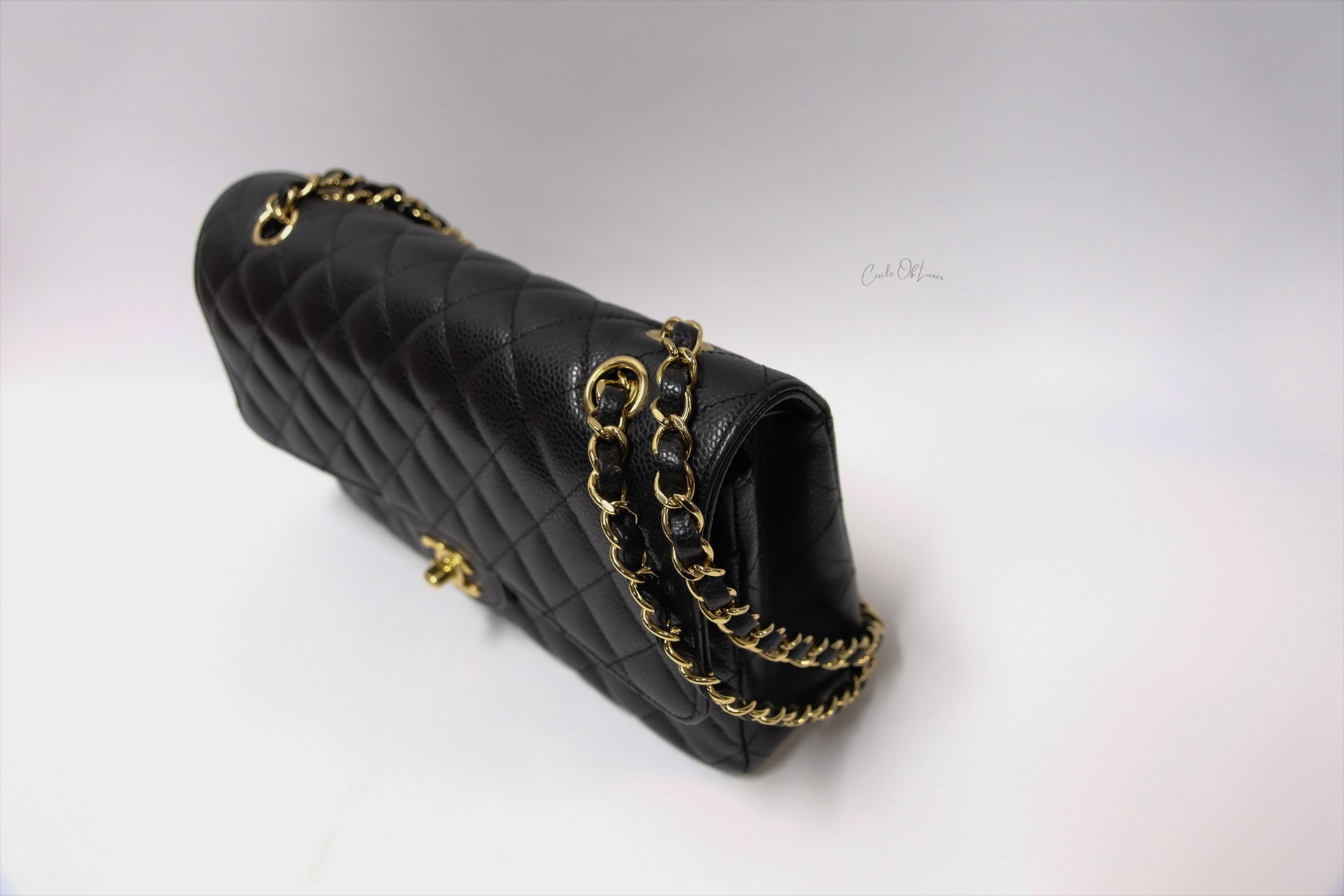 CHANEL CLASSIC BLACK CAVIAR GHW