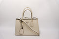 PRADA LEATHER TOTE SAFFIANO CUIR TWIN