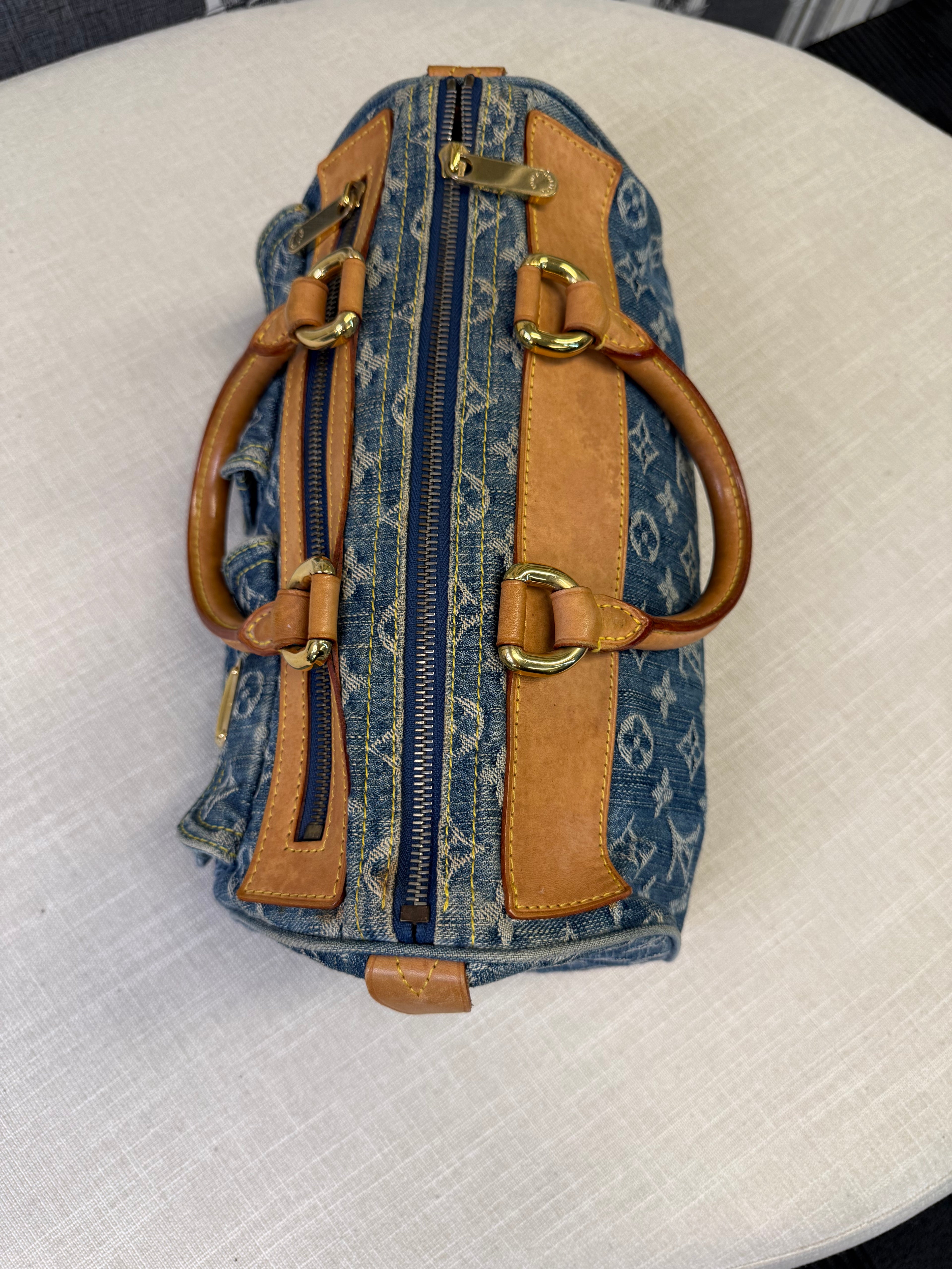 LOUIS VUITTON SPEEDY NOE  DENIM