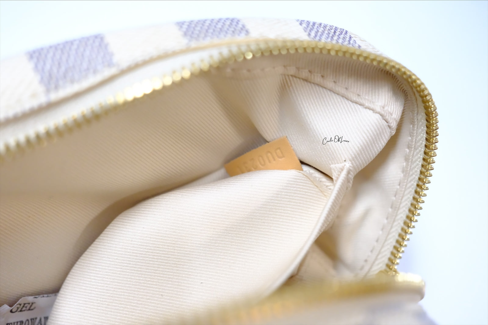 LOUIS VUITTON MINI DEAUVILLE DAMIER AZUR