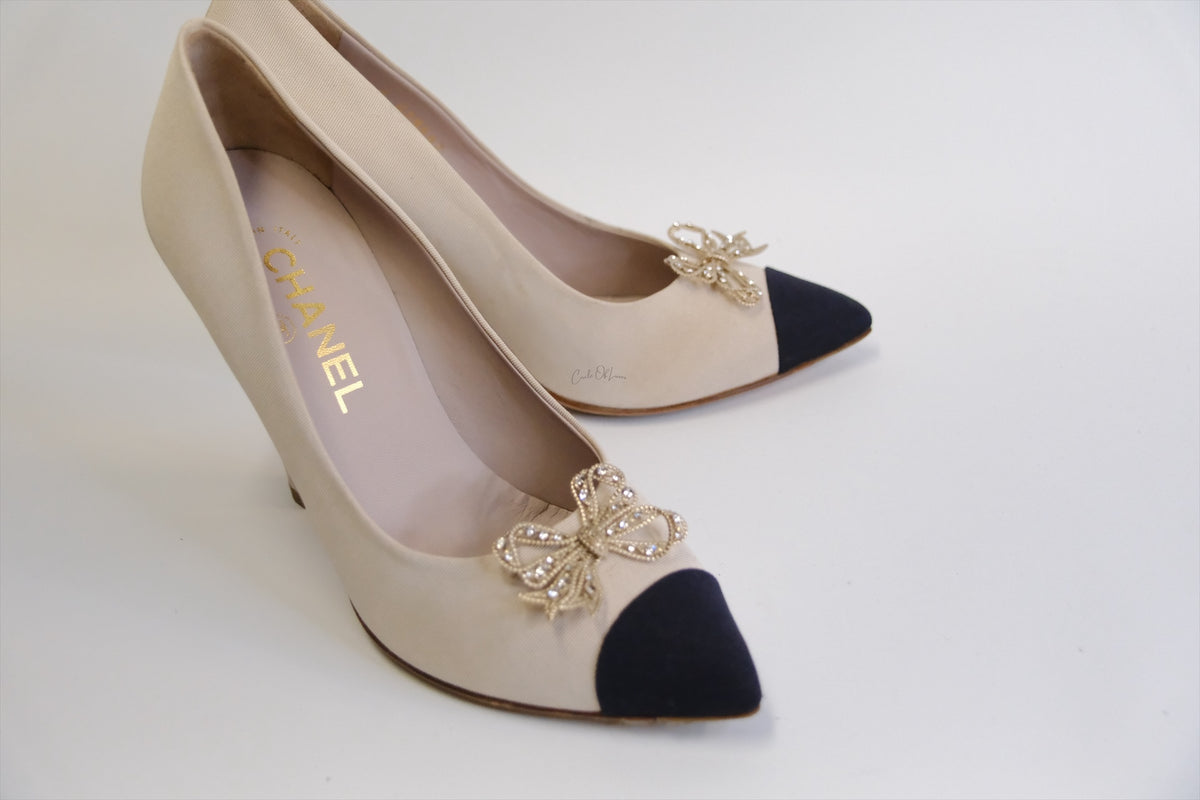 CHANEL PUMP CRYSTAL