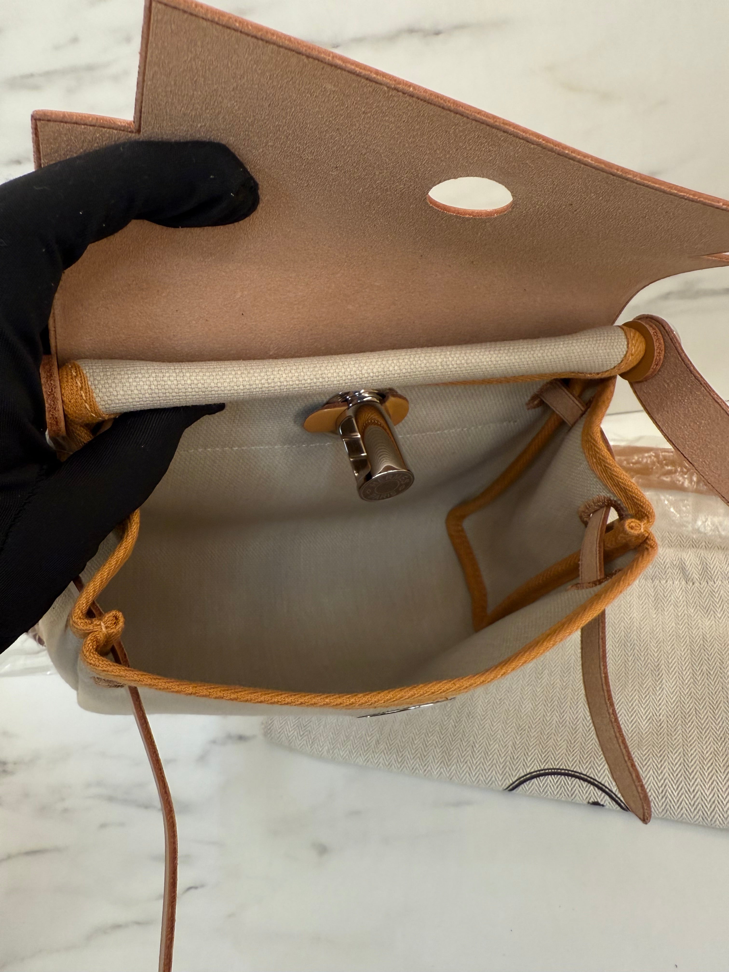 HERMES HERBAG MINI STAMP W