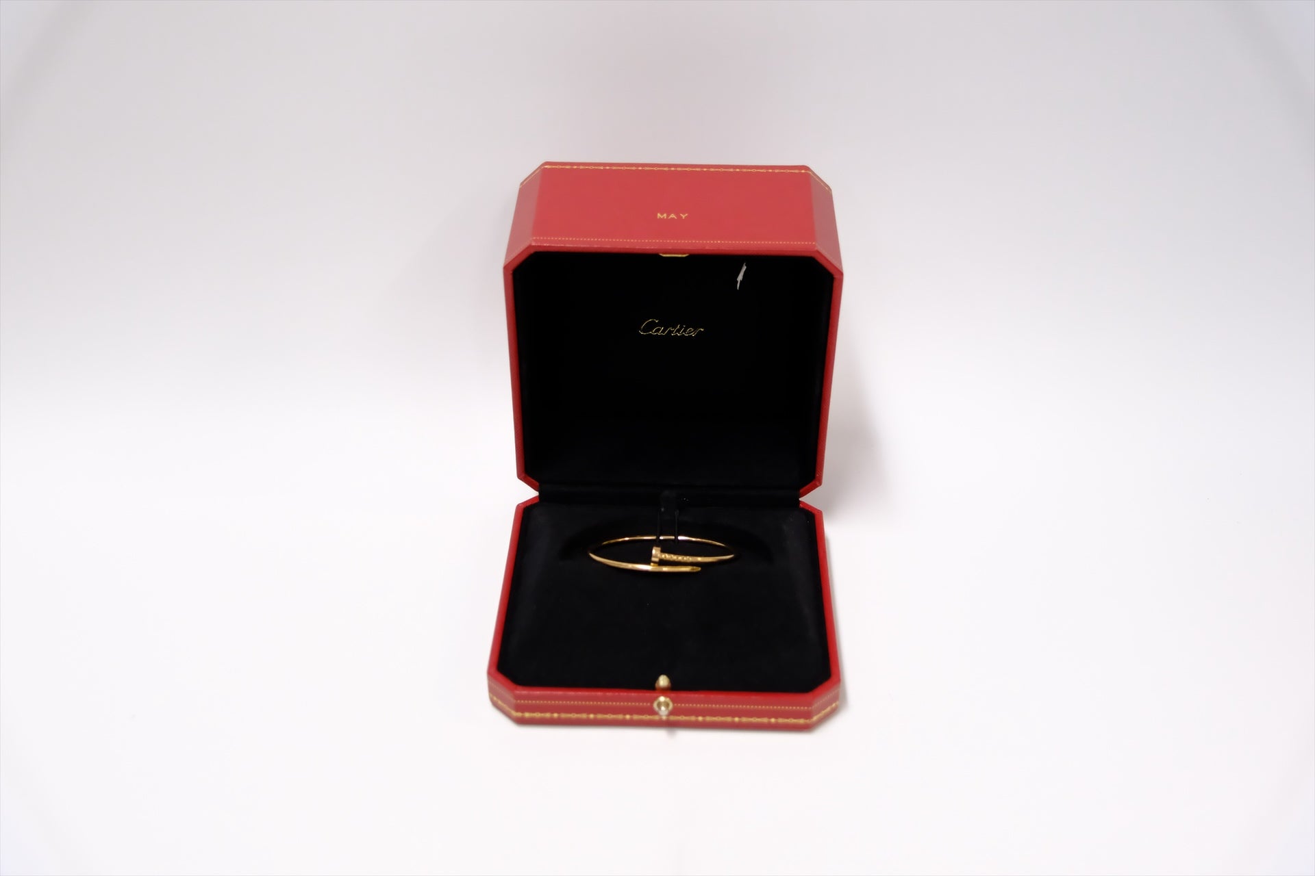 CARTIER JUSTE UNCLOU BRACELET SIZE 15 SMALL MODEL ROSE GOLD