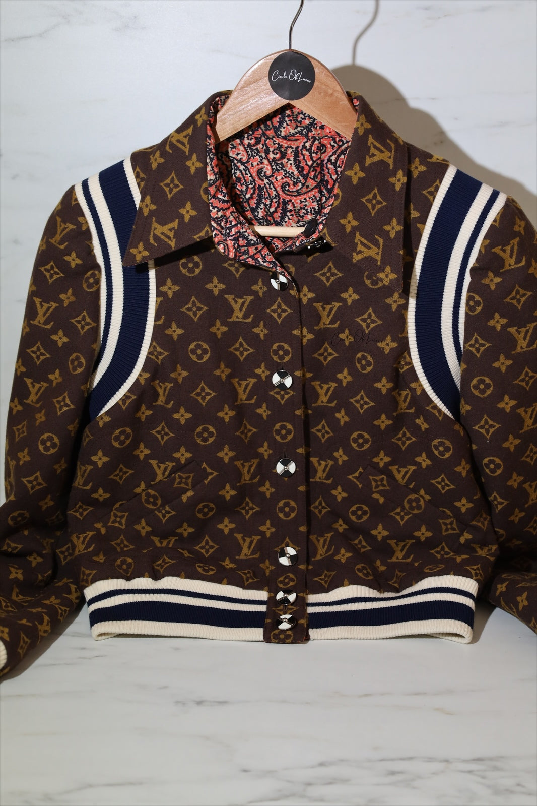 LOUIS VUITTON REVERSIBLE JACKET SIZE 36